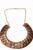 Rose Gold Tone Exotic Weave Necklace