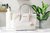 Michael Kors Jet Set XS Powder Blush Multi Carryall Convertible Tote Handbag - 193599759388