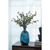 Striped Swirl Art Glass Table Vase - 880016505313