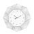 MirroGlass Silent Analog Geometric Wall Clock - 880016526578