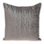 Geometric Lush Quilted Taupe Throw Pillow - 808230111783