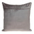 Geometric Lush Quilted Taupe Throw Pillow - 808230111783
