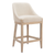 Fabric Wood Counter Height Bar Chair - 880016839647