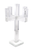 20" Clear Faceted Crystal Tabletop Candelabra Candle Holder - 880016739992