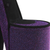 Glitter Velvet High Heel Jewelry Box - 880016634143