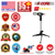 Desktop Mic Stand Tripod Universal Desk Microphone Holder Table Top Stands - 810047166009