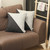 Homeroots Home Decor Set Of 2 Gray And Black Diagonal Pillow Covers 18 X 18 Inches