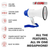 Megaphone Bullhorn Speaker 30W Mini Bull Horn Battery Power Megafono 800 Feet USB - 810047161028