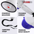 Megaphone Bullhorn Speaker 30W Mini Bull Horn Battery Power Megafono 800 Feet USB - 810047161028