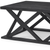 48" Black Solid Wood Geo Frame Coffee Table - 880016743487