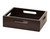 13" Black Solid Wood Organizing Box - 880024500713