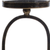 Antiqued Bronze Geometric Glass Metal Tabletop Hurricane Candle Holders - 880016747690