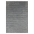 2' X 3' Silver And Blue Wool Striped Hand Woven Area Rug - 880016800012