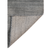 2' X 3' Silver And Blue Wool Striped Hand Woven Area Rug - 880016800012