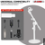 Desktop Mic Stand Round Base Universal Desk Microphone Holder Table Top Stands - 810099499346