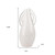 14" Off White Speckle Ceramic Amphora Table Vase - 880016629224
