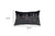 Homeroots Home Decor Fort Worth Nighttime Skyline Lumbar Decorative Pillow, Black, 24 Inches