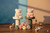 4" Pink Love Spell Scented Dimensional Teddy Bear Candle - 880024956404