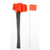Wire Marking Flags, 4"x 5"x 30", Glow Or - 764083591229