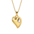 Necklace Reunion Heart Gold-Plated 18L - 603799699563