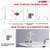 Music Stand For Sheet Music Portable Tripod Adjustable Folding Note Holder With Light  - 810144132655