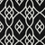 8' X 10' Black And Ivory Trellis Washable Indoor Outdoor Area Rug - 608219225667