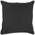 Homeroots Home Decor Black Solid Light Textured Modern Throw Pillow, Black, 20 x 20 Inches