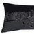 Homeroots Home Decor Madison Nighttime Skyline Lumbar Decorative Pillow, Black, 35 Inches