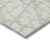 8' X 10' Ivory And Beige Abstract Washable Indoor Outdoor Area Rug - 880016652253