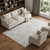8' X 10' Taupe And Ivory Paisley Washable Area Rug With UV Protection - 880024665481