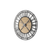 Iron Wood Analog Round Wall Clock - 880024922416