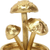 Cast Iron Three Mushroom Trinket Tray - 880016864465
