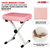 Keyboard Bench 3" Padded Cushioned Piano Stool Height Adjustable Guitar Seat Folding Portable - 810144131696