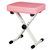 Keyboard Bench 3" Padded Cushioned Piano Stool Height Adjustable Guitar Seat Folding Portable - 810144131696