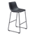 Faux Leather Steel Counter Height Bar Chairs - 880016601008