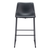 Faux Leather Steel Counter Height Bar Chairs - 880016601008