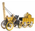 1829 Yellow Stephenson Rocket Steam Locomotive Model - 640901135106