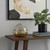 9" Clear And Brown Ombre Glass Round Table Vase - 880024795812