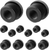 Mic Stand Adapter 12 Pieces 5/8 Male to 3/8 Female Screw Thread Conversion Connector - 810144131146