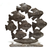 Freestanding Tropical School of Fish - 695924865172