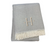 Herringbone Cotton Blend H Initial Throw Blanket with Tassels Embroidery - 880016762860