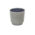 Ceramic 23 Ounce Striped Round Distressed Pot Planter - 880016847710
