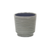 Ceramic 23 Ounce Striped Round Distressed Pot Planter - 880016847710