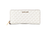 Michael Kors Jet Set Travel Vanilla Pink Continental Wallet - 194900065570