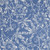 8' X 10' Blue And Ivory Floral Distressed Area Rug - 880024694665