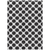 8' X 10' Black And Ivory Polka Dot Washable Indoor Outdoor Area Rug - 880016526653