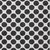 8' X 10' Black And Ivory Polka Dot Washable Indoor Outdoor Area Rug - 880016526653