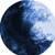 5' Blue And Light Blue Earth Youthful Washable Round Rug - 880024883755