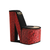 Leopard Print Velvet High Heel Jewelry Box - 880016614404