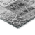 9' X 12' Gray Patchwork Washable Non Skid Indoor Outdoor Area Rug